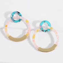 Load image into Gallery viewer, Acetate Hoop Earrings