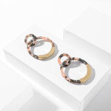 Load image into Gallery viewer, Acetate Hoop Earrings