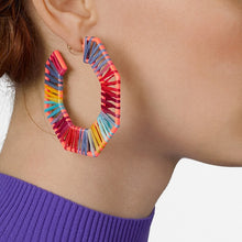 Load image into Gallery viewer, Acetate Hoop Earrings